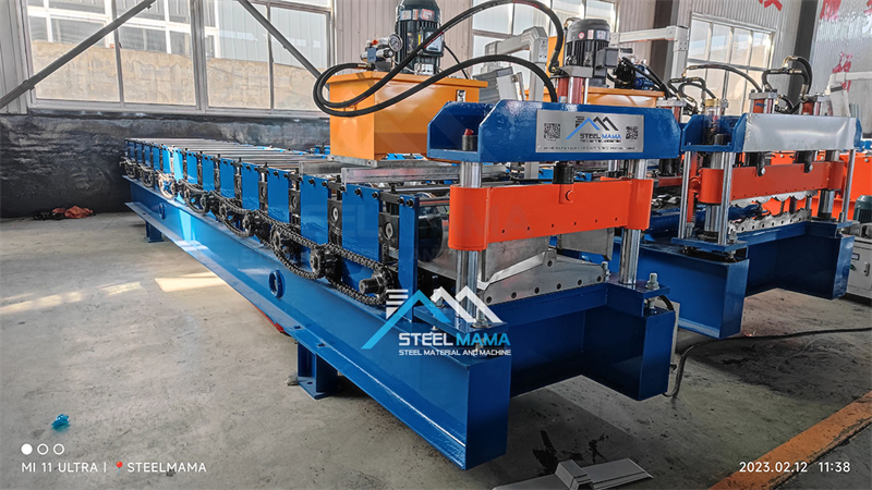 roof ridge cap roll forming machine