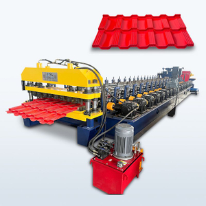 Custom Design Reliable High Speed 1120 Tile Roof Sheet Roll Forming Machine for Russian