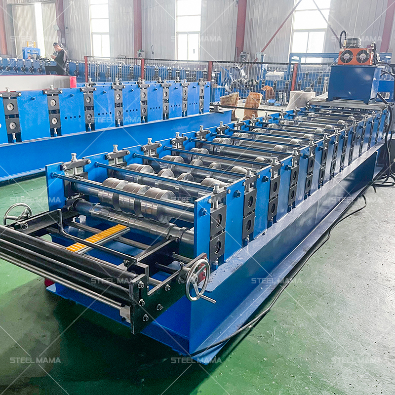 High quality Building Material Metal Color Steel 490 Self Lock Seaming Roofing Sheet Roll Forming Machine Price India