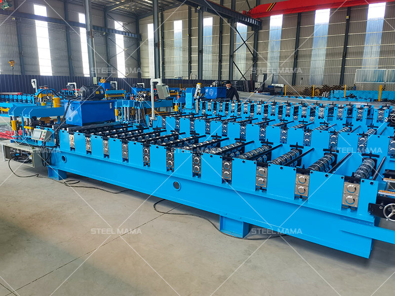 construction equipment roof tile roll making machine