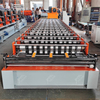 Mexico Popular Full Automatic Metal Steel Glazed Zee Tile Roof Sheet Roll Forming Machine