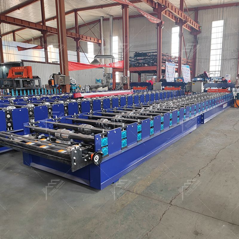 Kazakhstan Popular Color Steel H57 900 Trapezoidal IBR Roofing Sheet Roll Forming Machine