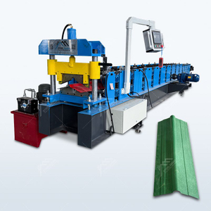 Zimbabwe Popular Full Automatic High Productivity 400 Ridge Cap Roll Forming Machine 