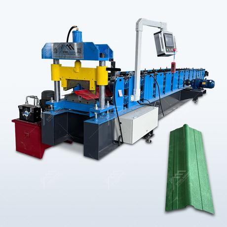 Zimbabwe Popular Full Automatic High Productivity 400 Ridge Cap Roll Forming Machine 