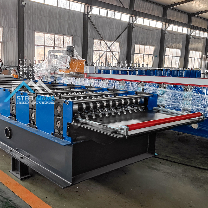 Peru Popular 836 Full Automatic Corrugated Iron Sheet Roofing Mmaking Roll Forming Machine
