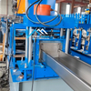 Factory Direct Sales Full Automatic Steel Structure C Purlin Roll Forming Machine For House Building