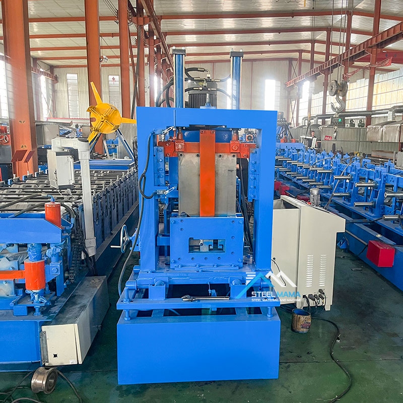 2023 Hot Selling High Precision Full Automatic Steel Profile Cold C Purlin Channel Structure Roll Forming Machine