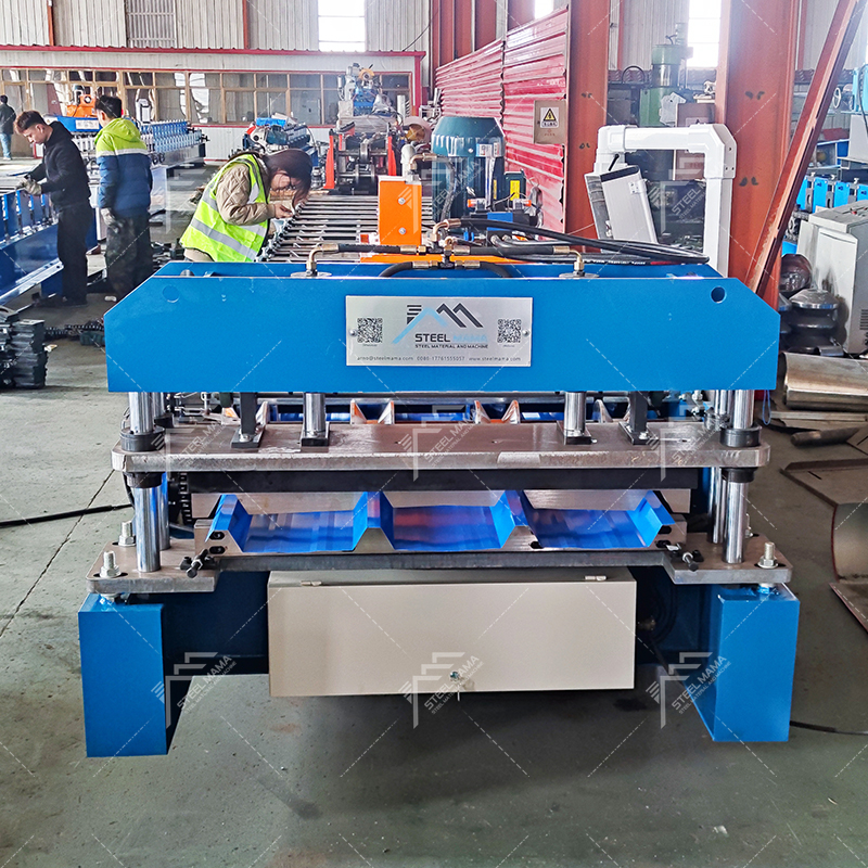 Chile Popular Easy To Operate Quality PV4 IBR Trapezoidal Roof Sheet Roll Forming Machine 