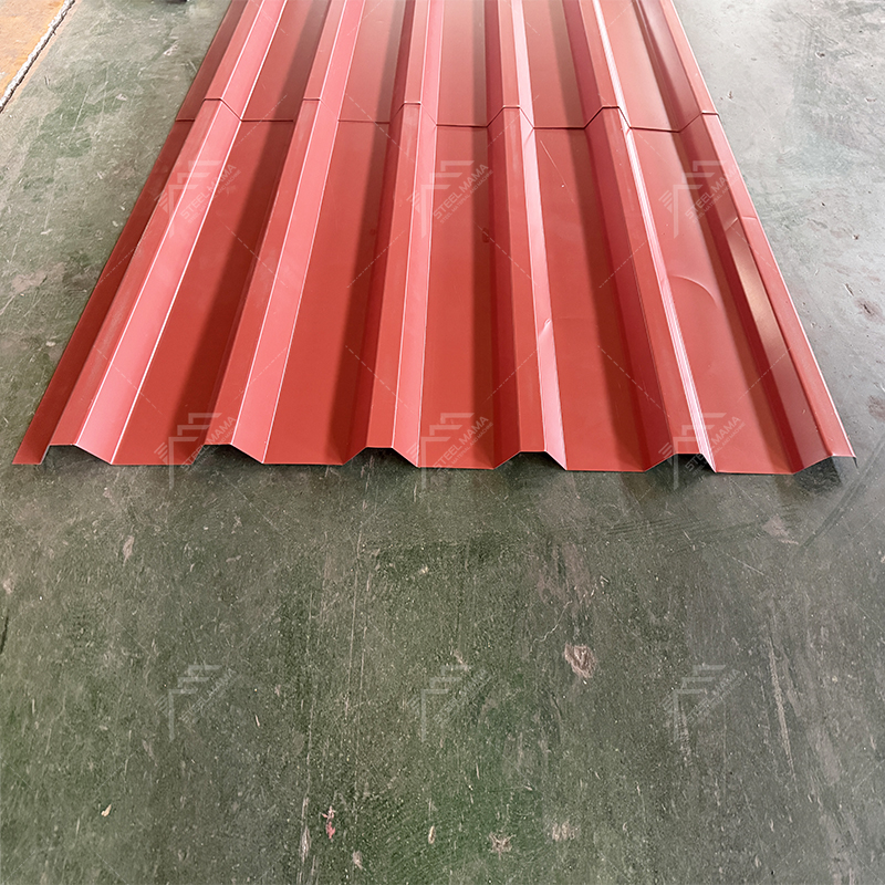 Libya Popular High Standard Full Automatic 725 Trapezoidal IBR Roof Sheet Roll Forming Machine