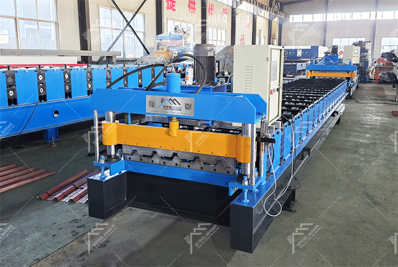 trapezoidal sheet roll forming machine