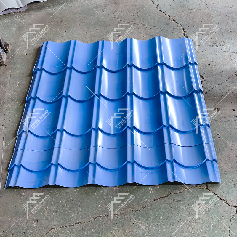 Palestine Popular Factory Direct Sales 988 Corrugated & 1035 Tile & 996 Trapezoidal Three Layer Roofing Sheet Machine