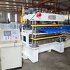 Guatemala Popular High Performance 1000 Tile & R101 IBR & TR4 IBR Three Layer Roofing Sheet Machine