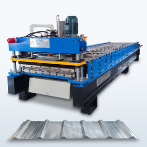 Iraq Popular High Stability1000 Trapezoidal Roofing Sheet Roll Forming Machine