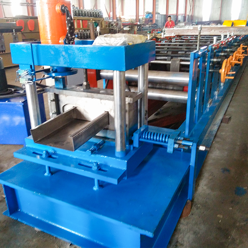 Hot Sale C shape Steel Frame Metal Making production line C Purlin Cold Roll Forming Machine