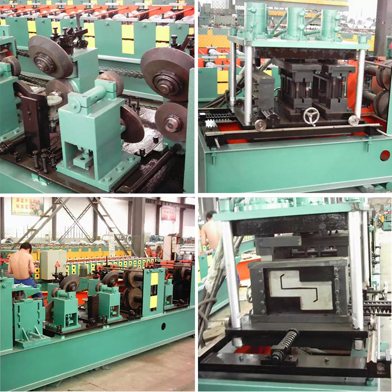 Steel CZ Purlin Roll Forming Machine 