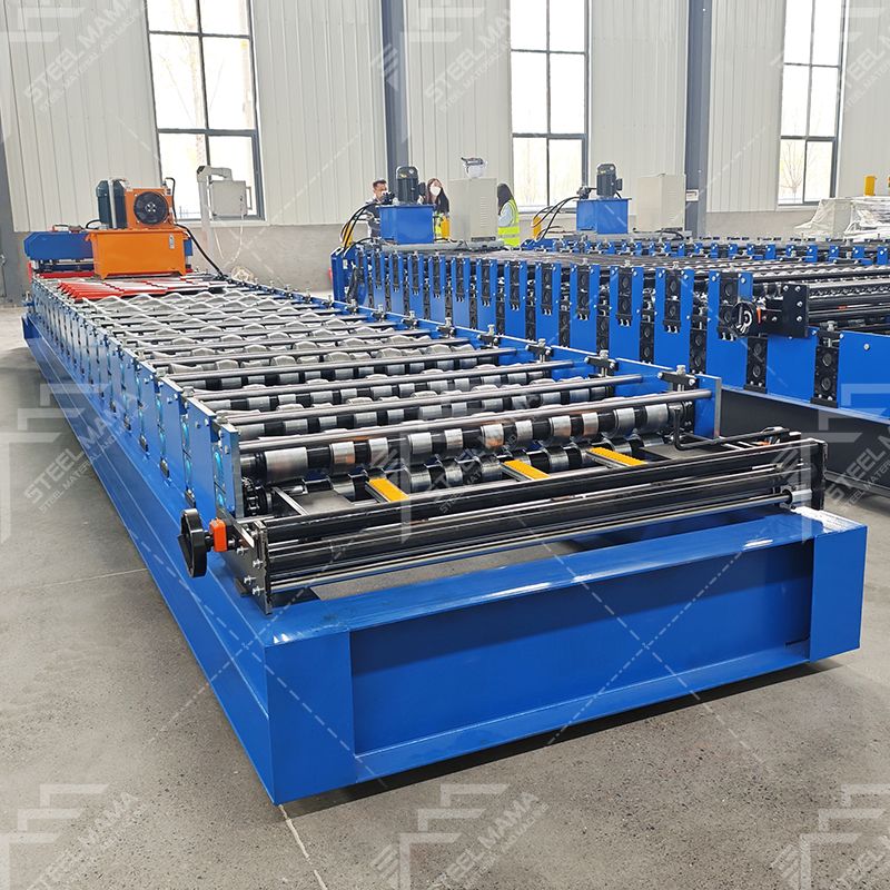 Mexico Popular Automatic Good Quality Zee Tile Roof Sheet Roll Forming Machine