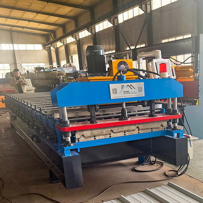 Factory Direct Sales High Standard TR4 Trapezoidal Roofing Sheet Roll Forming Machine for Peru