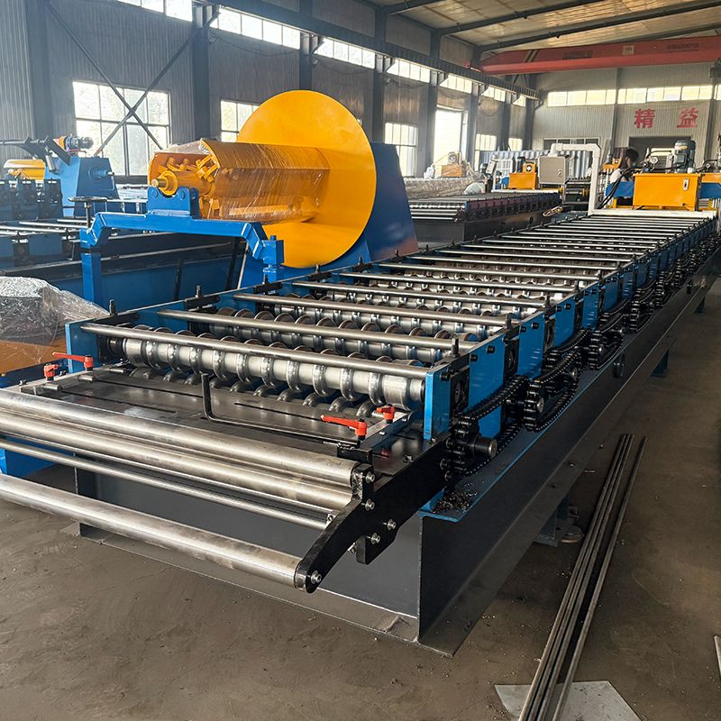 Ivory Coast Popular High Precision 700 Corrugated Roofing Sheet Roll Forming Machine