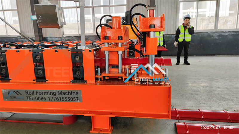 ridge cap machines for roofing panel