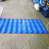 Iraq Popular Full Automatic Metal Glazed Zee Tile Roof Sheet Roll Forming Machine