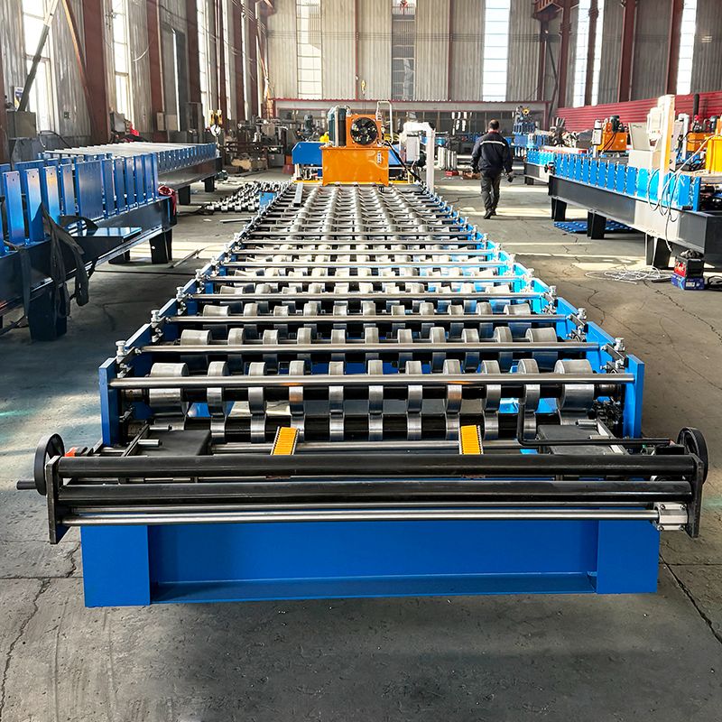 Honduras Popular High Performance High Standard Tile Roof Sheet Roll Forming Machine