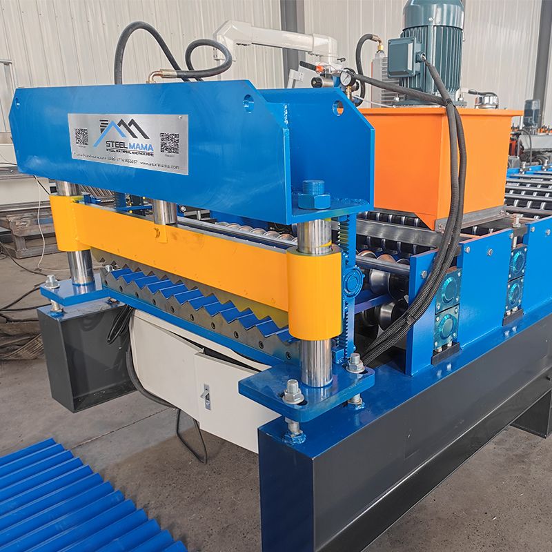 Full Automatic High Precision 836 Corrugated Roof Sheet Roll Forming Machine for Mali 