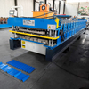 Dominican Popular High Productivity 770 Corrugated &TR5 Trapezoidal Roofing Sheet Double Layer Machine