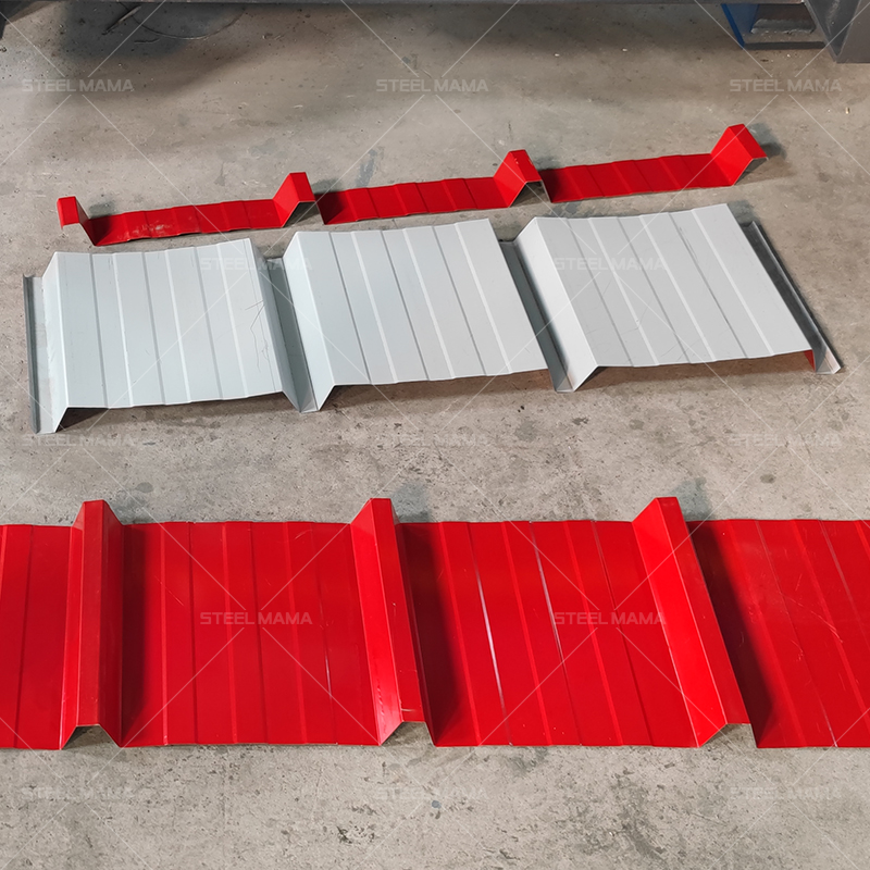 Factory New Design Ibr iron metal roof panel trapezoidal sheet roll forming machine for sale