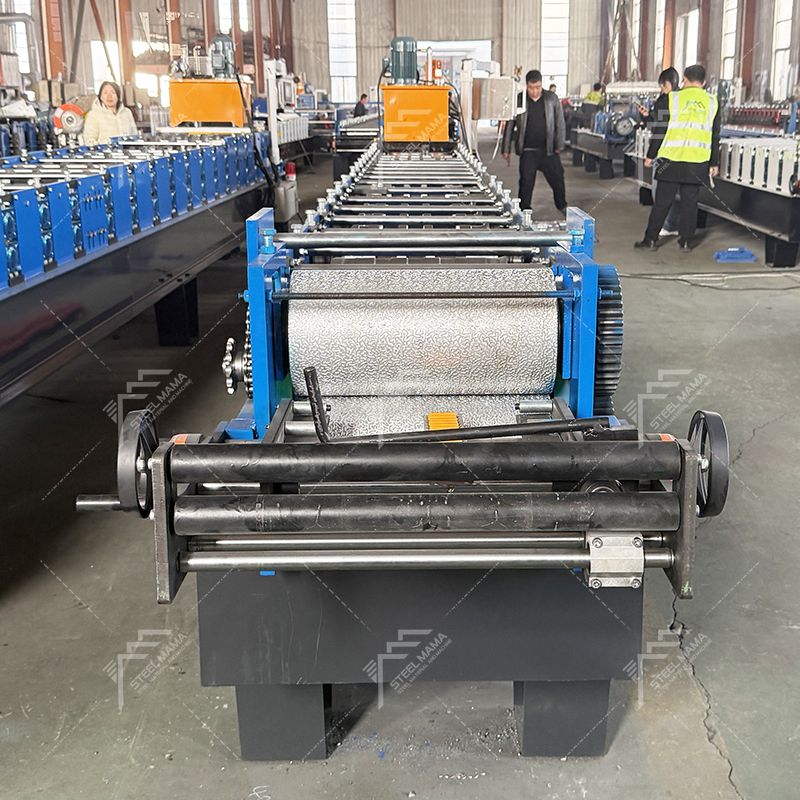 Ghana Popular High Standard Full Automatic Self Lock Roof Sheet Roll Forming Machine