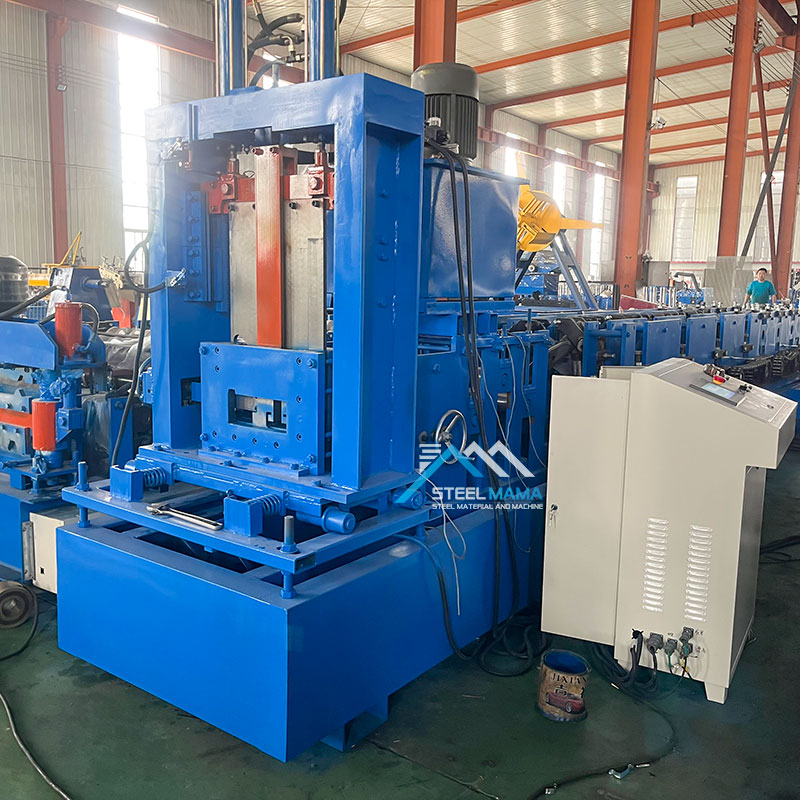 2023 Hot Selling High Precision Full Automatic Steel Profile Cold C Purlin Channel Structure Roll Forming Machine