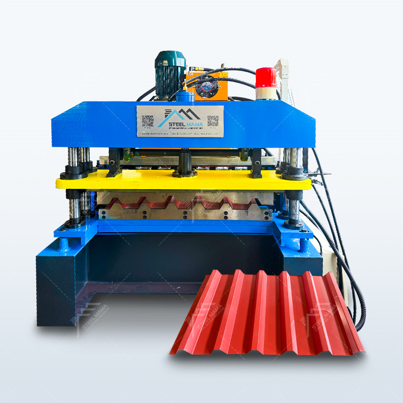 Libya Popular High Standard Full Automatic 725 Trapezoidal IBR Roof Sheet Roll Forming Machine