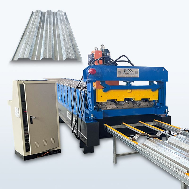 Ecuador Popular Full Automatic High Quality Decking Floor Roll Forming Machine