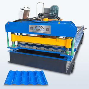 Ethiopia Popular Full Automatic 1035 Tile Roof Sheet Roll Forming Machine