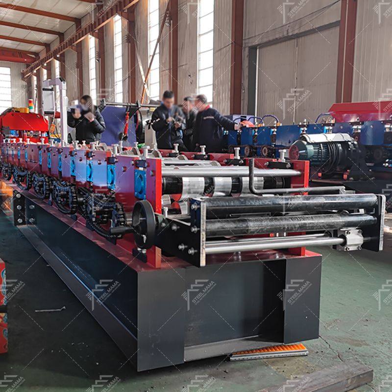 The Philippines Popular Full Automatic Galvanized 255 Ridge Cap Roofing Sheet Roll Forming Machine