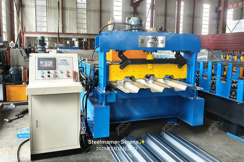 floor decking panel forming machine