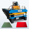 Hungary Popular High Efficiency T8 Trapezoidal & T40 Trapezoidal Roofing Sheet Double Layer Machine