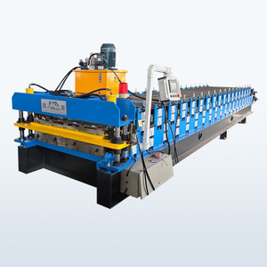 Peru Popular High Productivity TR4 IBR & TR5 IBR Roofing Sheet Double Layer Machine