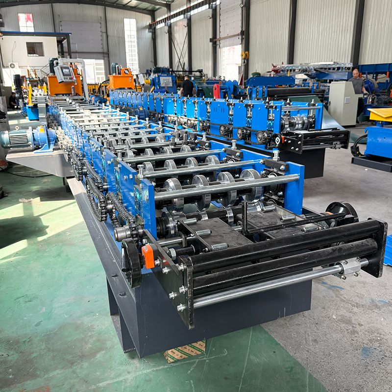 Ghana Popular High-Speed Automatic Ridge Cap Roll Forming Machine