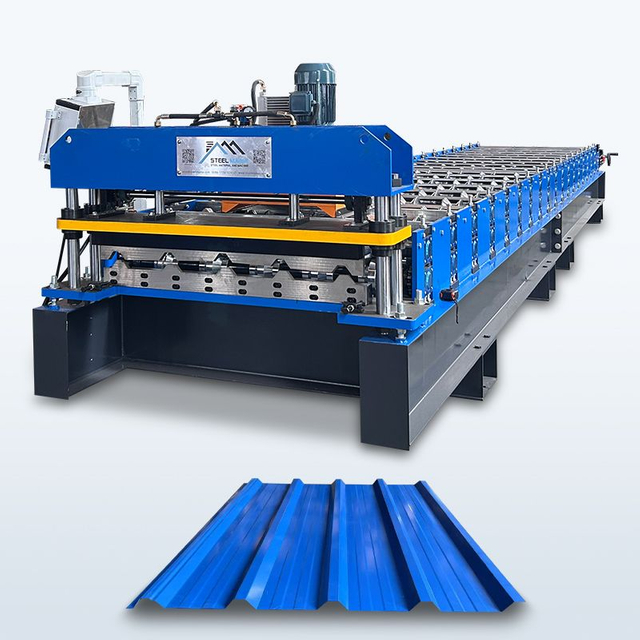 India Popular Premium Full Automatic 1000 Trapezoidal Roofing Sheet Roll Forming Machine