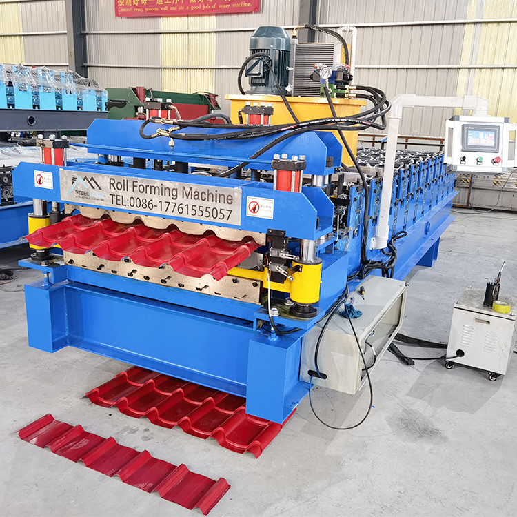 Building Material Roof Use 1000 Trapezoidal Sheet Profile 1020 Steel Tile Double Layer Roll Forming Machine Price