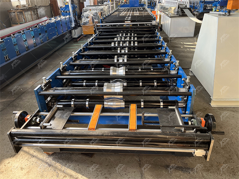 800 Trapezoidal double layer roll forming machine