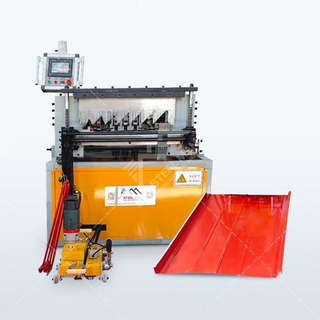 Colombia Popular High Quality Portable Color Steel Standing Seam Roll Forming Machine