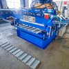 Two Profile 900 Trapezoidal And 1075 Corrugated Roof Tile Sheet Panel Double Layer Roof Roll Forming Machine