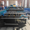 Triple Layer TR4 IBR And 988 Corrugated 1065 Glazed Tile Panel Cold Roll Forming Machine