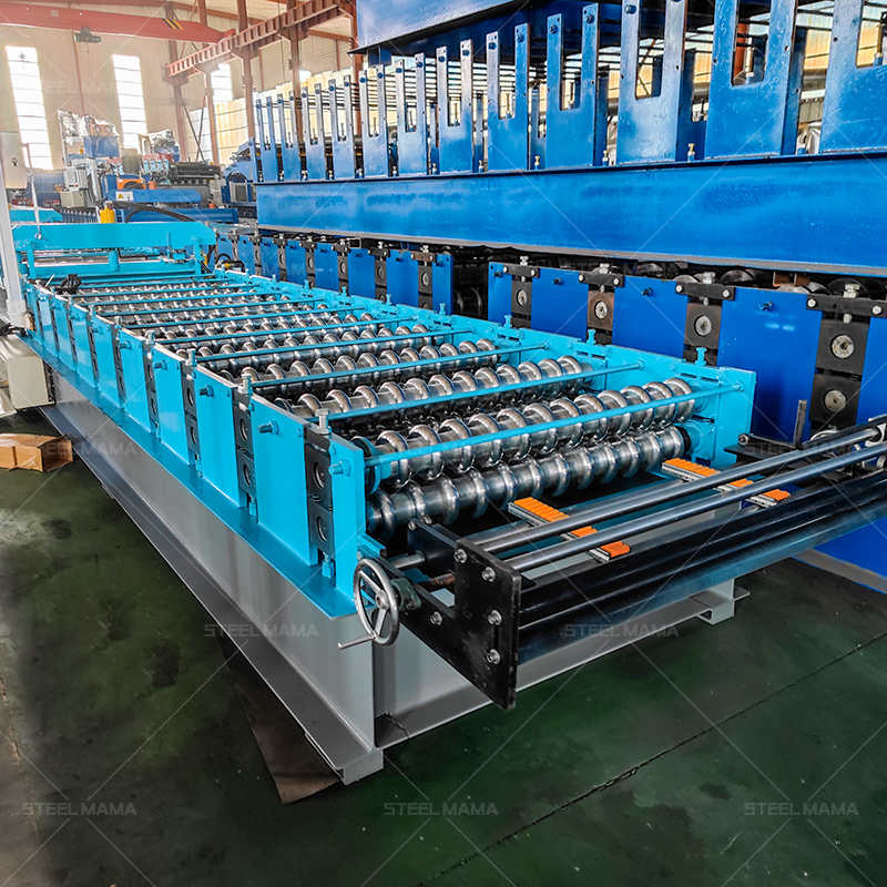 Manufacturer Bolivia Galvanized Steel Corrugated Roofing Sheet Cold Roll Forming Machine for sale