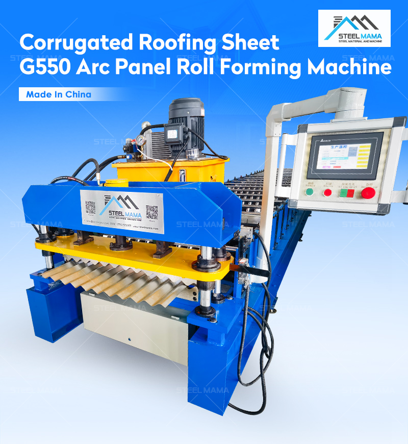 corrugated roof sheet making machine