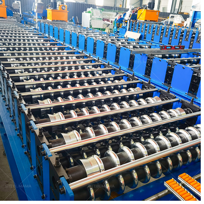 Made In China Metal Iron Aluminium Color Steel Corrugated Roofing Sheet G550 Arc Panel Roll Forming Machine