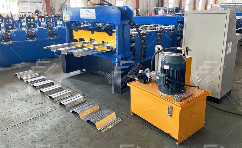 galvanize floor deck panel making machine