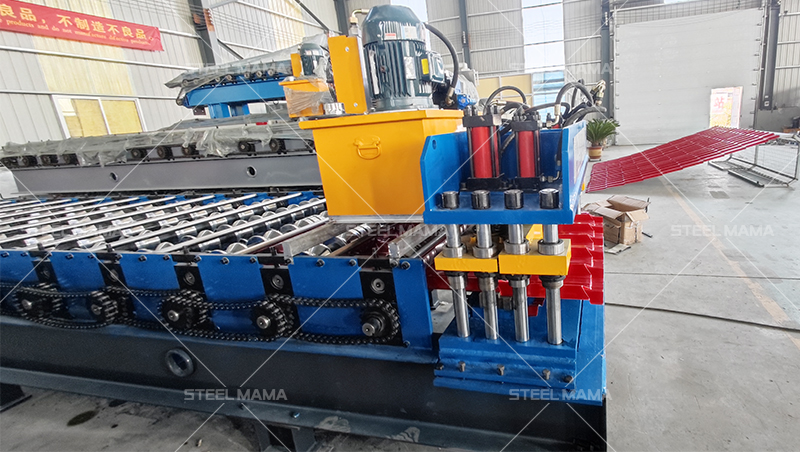high quality manufacture of step tile machine