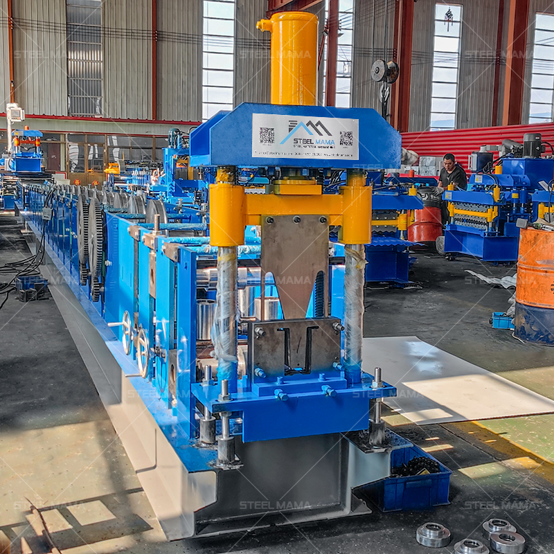 Factory Low Cost Metal Hat Channel Forming Machine Purlin Roll Forming Machine For Top Hat Price